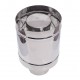 Chapeau de cheminée pour poêle à granulés, Inox AISI 304 | Chapeaux de cheminée | Cheminée |