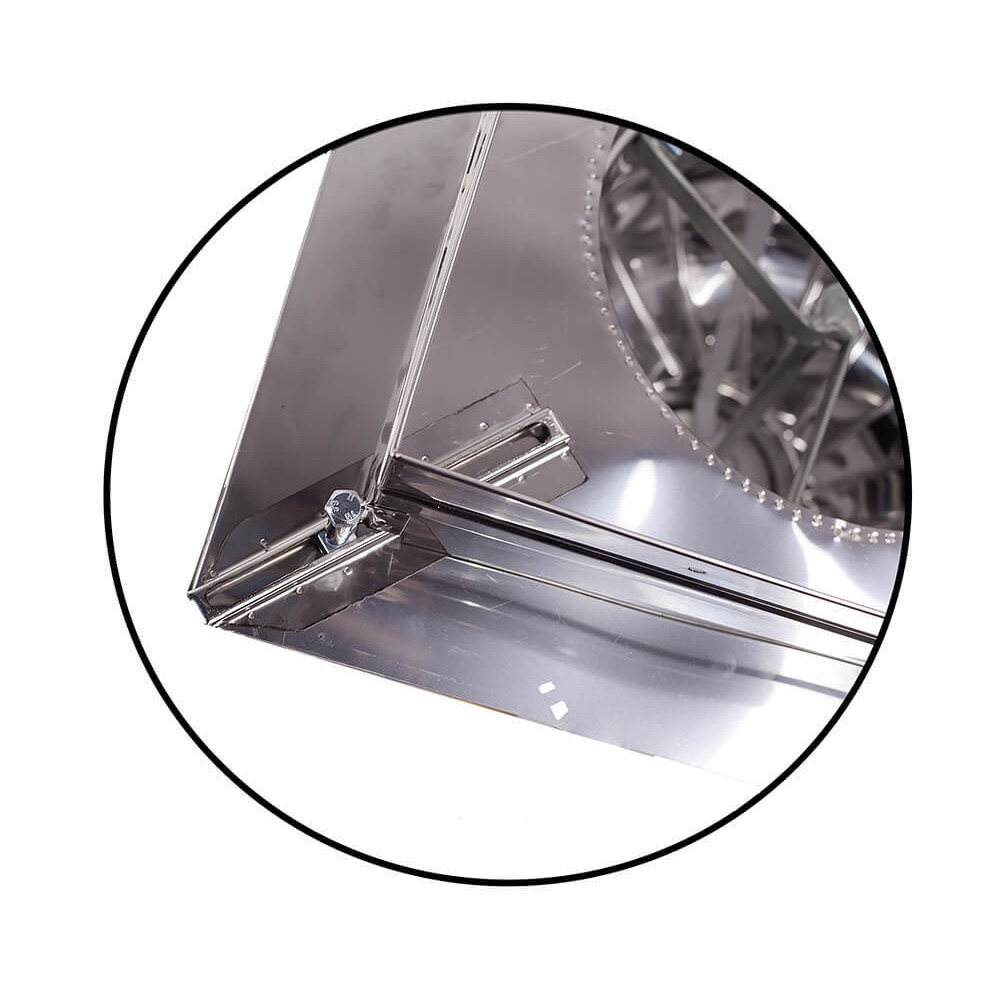 Chapeau de cheminée rotatif Aspiromatic, Inox AISI 304, Base carrée régulée | Chapeaux de cheminée | Cheminée |