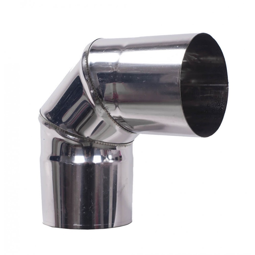 Kit conduit de cheminée pour poêle à granulés, en acier inoxydable AISI 304, 80-130 mm - 80-150 mm | Kits conduit de cheminée | Cheminée |