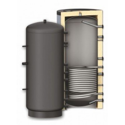 Ballon tampon Sunsystem, Modèle PR 300, Capacité 300L, Un serpentin d'échange de chaleur de réservoir - Comparaison de produits