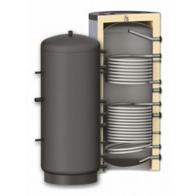 Ballon tampon Sunsystem, Modèle PR2 500, Capacité 500L, Deux serpentins d'échange de chaleur de réservoir - Comparaison de produits