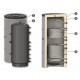 Réservoir tampon Sunsystem, Modèle PR2 1000, Capacité 1000L, Deux serpentins d'échange de chaleur de réservoir | Buffers Réservoir tampon Sunsystem, Modèle PR2 1000, Capacité 1000L, Deux serpentins d'échange de chaleur de réservoir | Buffers | |
