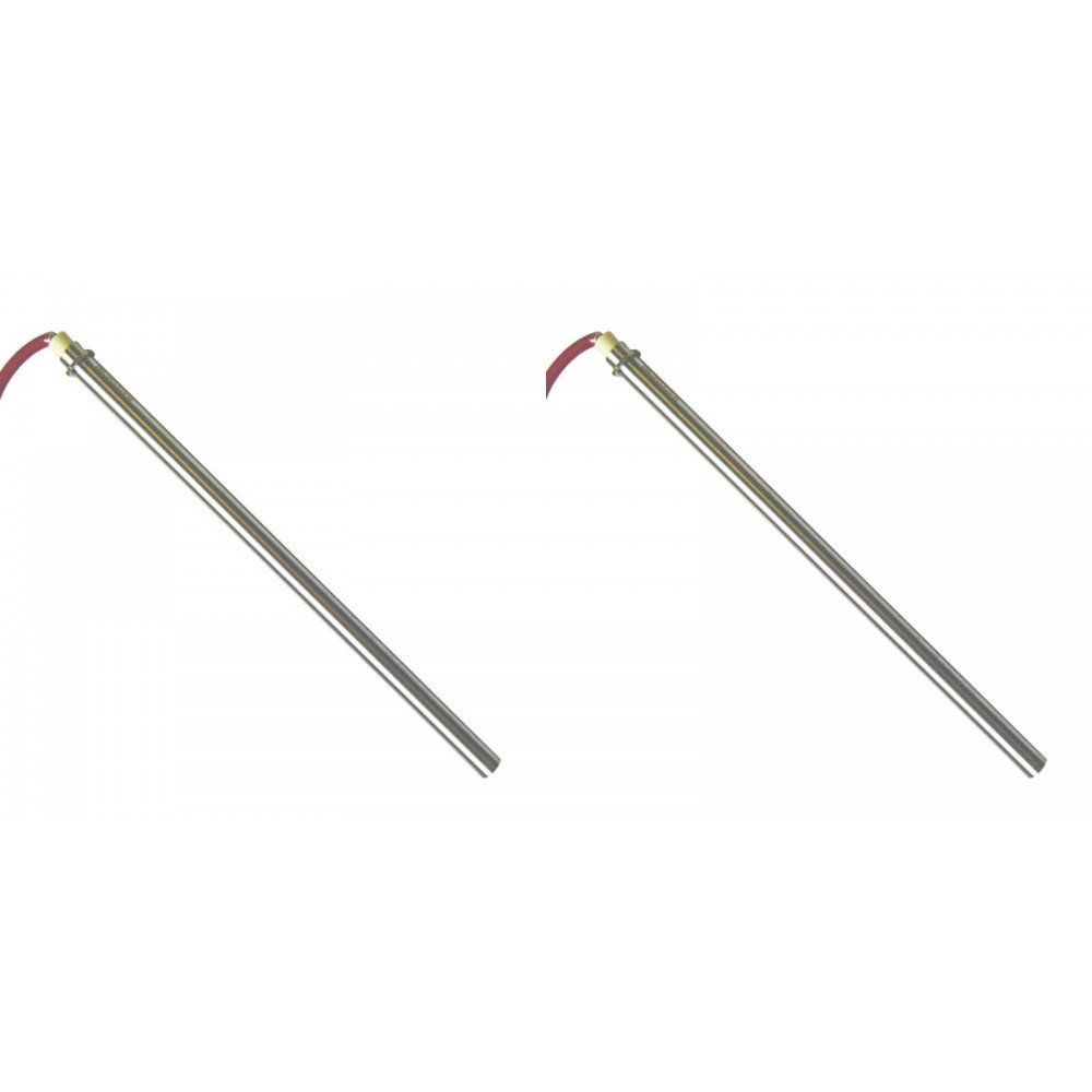 Bougie / Résistance pour poêles à granulés Edilkamin et autres, longueur totale 280 mm, 470W - x2 | Bougie pour poêles à granulés | Pièces détachées pour poêles à granulés |