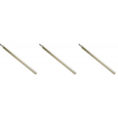 Bougie / Résistance pour les poêles à granulés La Nordica, Bestove, Pasian et autres, longueur totale 155mm, 280W - x3 - Bougie pour poêles à granulés