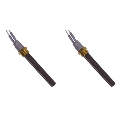 Bougie / Résistance céramique pour poêles à granulés BURNiT, Deville et autres, longueur totale 94mm, 300W - x2 - Comparaison de produits
