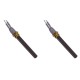 Bougie / Résistance céramique pour poêles à granulés BURNiT, Deville et autres, longueur totale 94mm, 300W - x2 | Bougie pour poêles à granulés | Pièces détachées pour poêles à granulés |