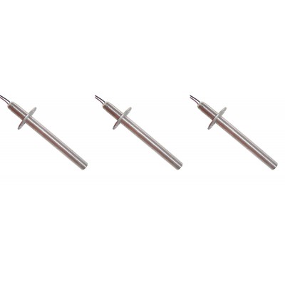 Bougie / Résistance pour poêles à granulés Enviro, longueur totale 132mm, 400W - x3 - Bougie pour poêles à granulés