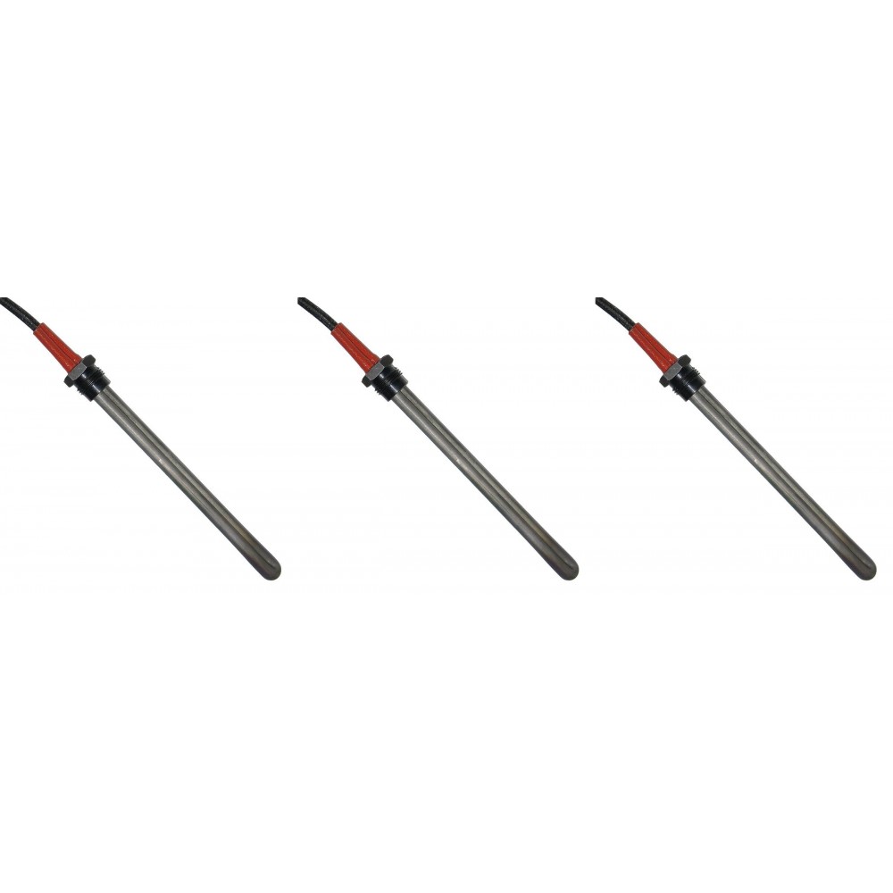 Bougie / Résistance pour les poêles à granulés Palladio et autres, longueur totale 145 mm, 250W - x3 | Bougie pour poêles à granulés | Pièces détachées pour poêles à granulés |