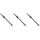 Bougie / Résistance pour les poêles à granulés Palladio et autres, longueur totale 145 mm, 250W - x3 | Bougie pour poêles à granulés | Pièces détachées pour poêles à granulés |