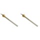 Bougie / Résistance pour les poêles à granulés Pyros, Naturaline, Whitfield et autres, longueur totale 163 mm, 330W - x2 | Bougie pour poêles à granulés | Pièces détachées pour poêles à granulés |