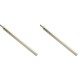 Bougie / Résistance pour les poêles à granulés la Nordica et autres, longueur totale 185 mm, 400W - x2 | Bougie pour poêles à granulés | Pièces détachées pour poêles à granulés |