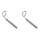 Bougie / Résistance pour les poêles à granulés Arce, Cadel, Eurofiamma, Eurosteaque et autres, longueur totale 101 mm, 300W - x2 | Bougie pour poêles à granulés | Pièces détachées pour poêles à granulés |