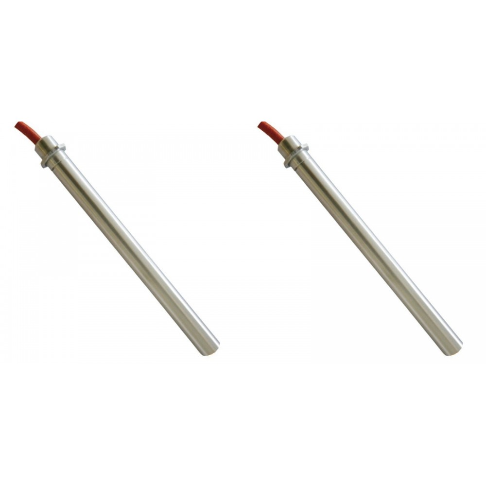 Bougie / Résistance pour les poêles à granulés Ecoforest et autres, longueur totale 155 mm, 250W - x2 | Bougie pour poêles à granulés | Pièces détachées pour poêles à granulés |
