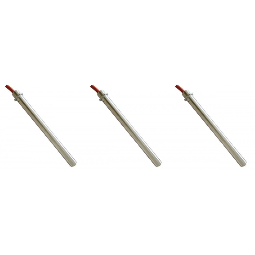 Bougie / Résistance pour les poêles à granulés Ecoforest et autres, longueur totale 155 mm, 250W - x3
