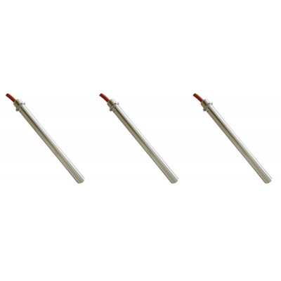 Bougie / Résistance pour les poêles à granulés ComfortBilt, Avalon, Lopi et d'autres, longueur totale 160 mm, 250W - x3 - Bougie pour poêles à granulés