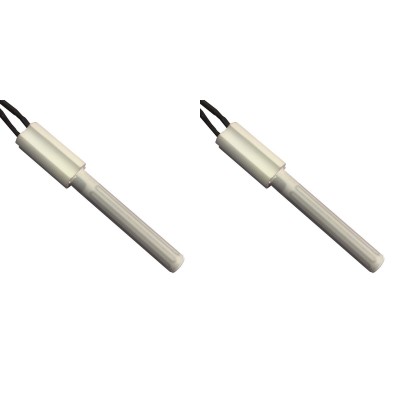 Bougie / Résistance céramique pour poêles à granulés Eco Spar, BURNiT, Ashley, Adler, AMG, Piazzetta et d'autres, longueur totale 102mm, 250W - x2 - Comparaison de produits