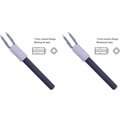 Bougie / Résistance céramique pour poêles à granulés BURNiT, Palazzetti et autres, longueur totale 113mm, 260W - x2 - Comparaison de produits