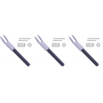 Bougie / Résistance céramique pour poêles à granulés BURNiT, Palazzetti et autres, longueur totale 113mm, 260W - x3 - Comparaison de produits