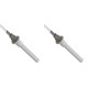 Bougie / Résistance céramique pour poêle à granulés ETA, Grant Spira, ComfortBilt et dautres, longueur totale 107mm, 260W - x2 | Bougie pour poêles à granulés | Pièces détachées pour poêles à granulés |