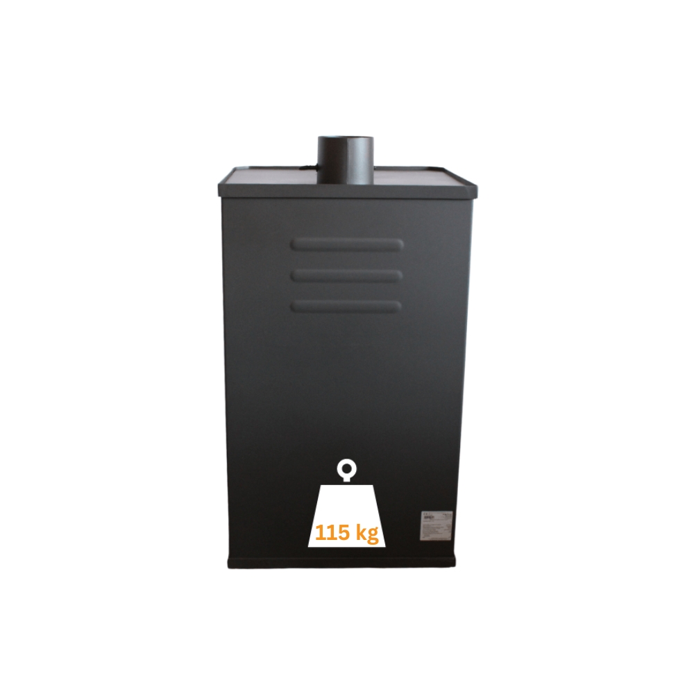 poele-a-bois-avec-four-prity-fg-142kw-log