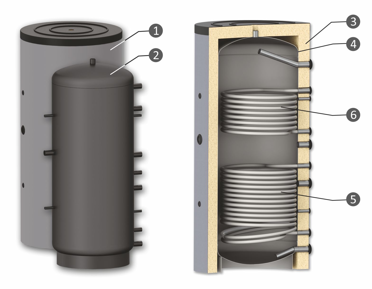 Buffer tank P series