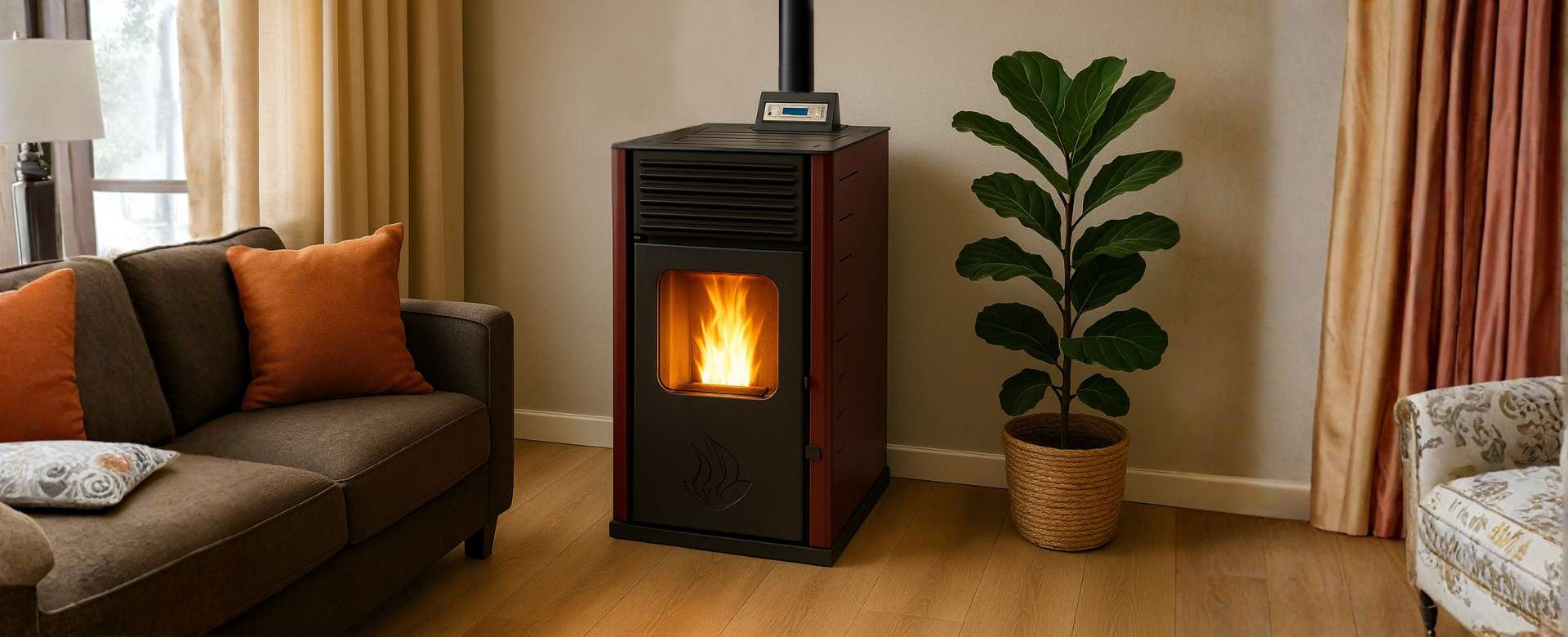 Cheminée à granulés