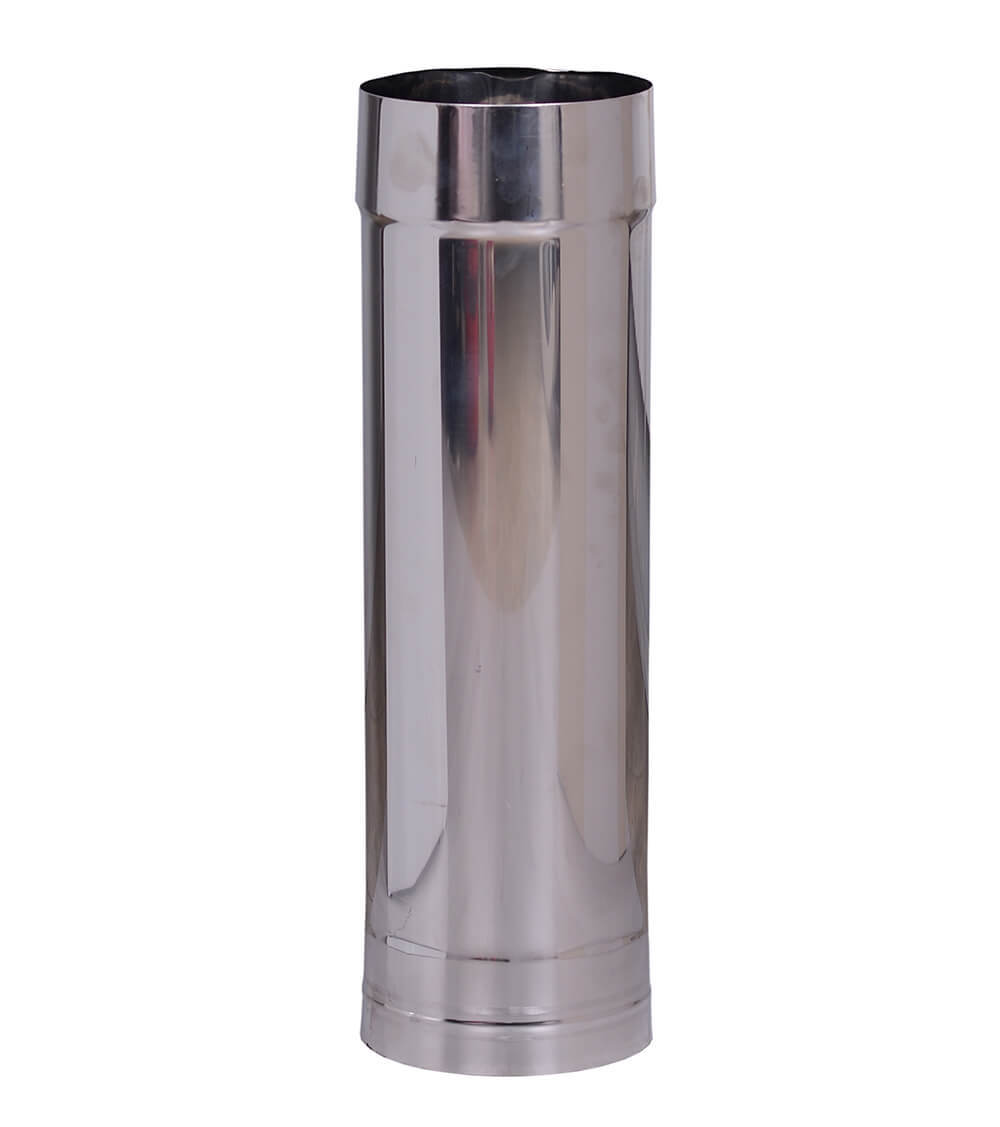 Le Conduit De Cheminée, En Acier Inoxydable AISI 304, Droit, Longueur 0,5 M, 120 – Prix Bas