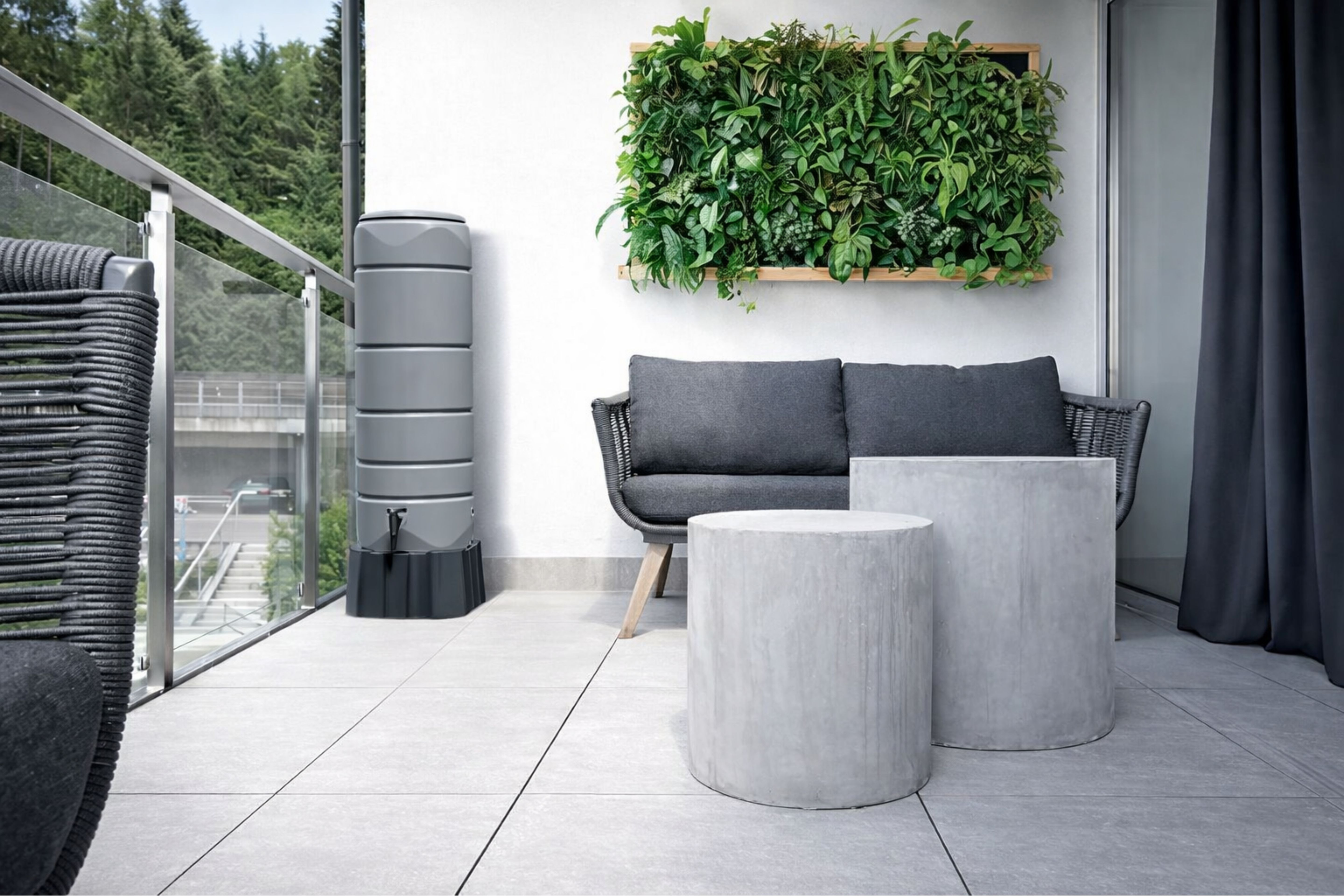 Réservoir d'eau de pluie